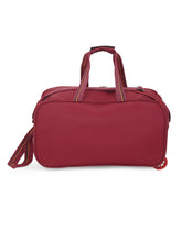 Load image into Gallery viewer, Teakwood Rolling Medium Duffel Bag (Red)