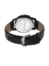 Load image into Gallery viewer, Teakwood Leather Black Men's Analog Watch