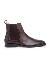 Load image into Gallery viewer, teakwood-leathers-mens-brown-chelsea-boots-2