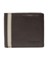 Load image into Gallery viewer, Teakwood Men Genuine Leather Bi Fold Wallet (Brown)