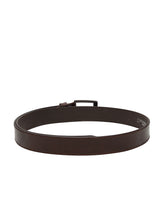 Load image into Gallery viewer, Teakwood Men Brown Genuine Leather Belt