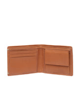 Load image into Gallery viewer, Teakwood Genuine Leathers Men Tan Solid Leather Two Fold Wallet