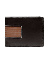 Load image into Gallery viewer, Teakwood Genuine Leather Brown Colour Two Fold Wallet