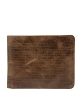Load image into Gallery viewer, Teakwood Men RFID Blocking Textured Bifold Wallet