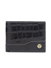 Load image into Gallery viewer, Teakwood Unisex Genuine Leather Dark Brown Wallet