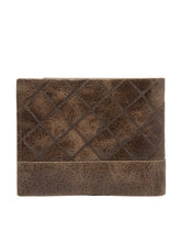 Load image into Gallery viewer, Teakwood Men RFID Blocking Textured Bifold Wallet