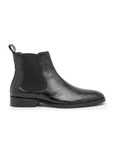 Load image into Gallery viewer, teakwood-leathers-mens-black-chelsea-boots