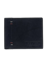Load image into Gallery viewer, Teakwood Men Genuine Leather Antique Brown Colour Bi Fold Wallet
