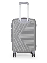Load image into Gallery viewer, Teakwood Unisex Silver Trolley Bag - Large