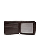 Load image into Gallery viewer, Teakwood Genuine Leathers Men Solid Zip Around Wallet