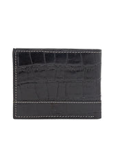 Load image into Gallery viewer, Teakwood Unisex Genuine Leather Dark Brown Wallet