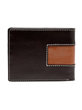 Load image into Gallery viewer, Teakwood Genuine Leather Brown Colour Two Fold Wallet