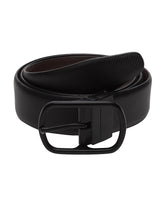 Load image into Gallery viewer, Men Black & Brown Reversible Genuine Leather Belt