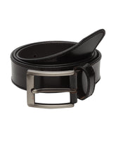 Load image into Gallery viewer, Teakwood Men Black Genuine Leather Belt - Clearance sale