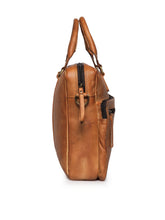 Load image into Gallery viewer, Teakwood Genuine Leather Laptop bag