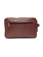 Load image into Gallery viewer, Genuine Leather Toiletry Bag (Jam)