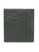 Load image into Gallery viewer, Teakwood Men Genuine Leather Bi Fold Wallet (Grey)