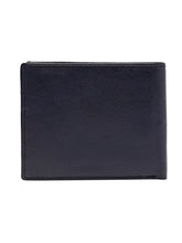 Load image into Gallery viewer, Teakwood Genuine Leathers Men Blue Solid Two Fold Wallet