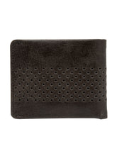 Load image into Gallery viewer, Teakwood Men Genuine Leather Chocolate Brown Bi fold wallet