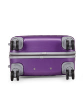 Load image into Gallery viewer, Teakwood Unisex Purple Trolley Bag - Large