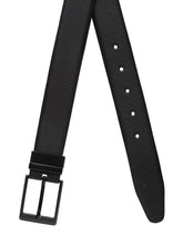 Load image into Gallery viewer, Men Black & Brown Reversible Genuine Leather Belt