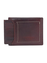 Load image into Gallery viewer, Teakwood Genuine Leather Men Jam Solid Two Fold Leather Wallet