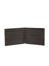 Load image into Gallery viewer, Teakwood Men Genuine Leather Chocolate Brown Bi fold wallets