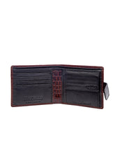 Load image into Gallery viewer, Teakwood Unisex Genuine Leather Brown Bi Fold RFID Solid Wallet