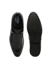 Load image into Gallery viewer, Teakwood Genuine Men Leather Black Slip-ons