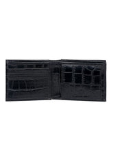 Load image into Gallery viewer, Teakwood Unisex Genuine Leather Brown Bi Fold RFID Solid Wallet with stitch embroidery