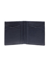 Load image into Gallery viewer, Teakwood Men Genuine Leather Bi Fold Wallet (Blue)