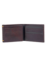 Load image into Gallery viewer, Teakwood Genuine Leather Brown Wallet