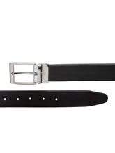 Load image into Gallery viewer, Men Black & Brown Reversible Genuine Leather Belt