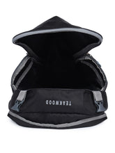 Load image into Gallery viewer, Teakwood Black Solid Rucksack - Black