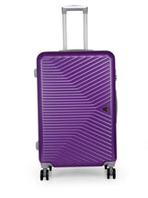 Load image into Gallery viewer, Teakwood Unisex Purple Trolley Bag - Large