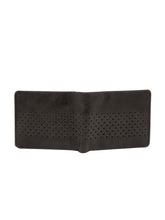 Load image into Gallery viewer, Teakwood Men Genuine Leather Chocolate Brown Bi fold wallet