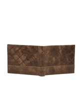 Load image into Gallery viewer, Teakwood Men RFID Blocking Textured Bifold Wallet
