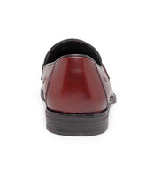 Load image into Gallery viewer, Teakwood Genuine leather Men Brown Formal Slip-On Shoes