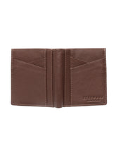 Load image into Gallery viewer, Teakwood Men Genuine Leather Bi Fold Wallet (TAN)