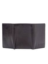 Load image into Gallery viewer, Teakwood Genuine Leather Brown Colour Tri-Fold Wallet
