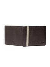 Load image into Gallery viewer, Teakwood Men Genuine Leather Bi Fold Wallet (Brown)