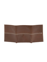 Load image into Gallery viewer, Teakwood Men Genuine Leather Tri Fold Wallet
