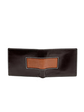 Load image into Gallery viewer, Teakwood Genuine Leather Brown Colour Two Fold Wallet