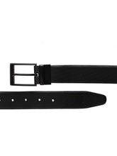 Load image into Gallery viewer, Men Black & Brown Reversible Genuine Leather Belt