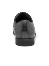 Load image into Gallery viewer, Teakwood Genuine leather Men Black Formal Derby Shoes