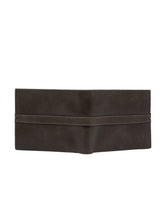 Load image into Gallery viewer, Teakwood Men Genuine Leather Chocolate Brown Bi fold wallets