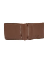Load image into Gallery viewer, Teakwood Men Genuine Leather Rust Bi fold wallet