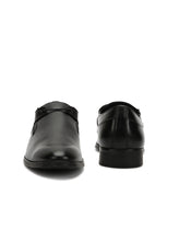 Load image into Gallery viewer, Teakwood Genuine Men Leather Black Slip-ons