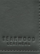 Load image into Gallery viewer, Teakwood Men Genuine Leather Bi Fold Wallet (Grey)