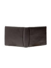 Load image into Gallery viewer, Teakwood Men Genuine Leather Bi Fold Wallet (Brown)